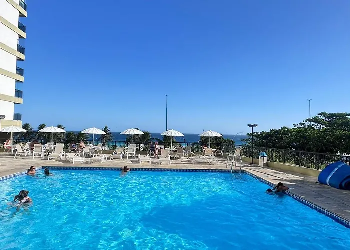 Lindo Apartamento De 2 Quartos Na Praia Da Barra - 222
